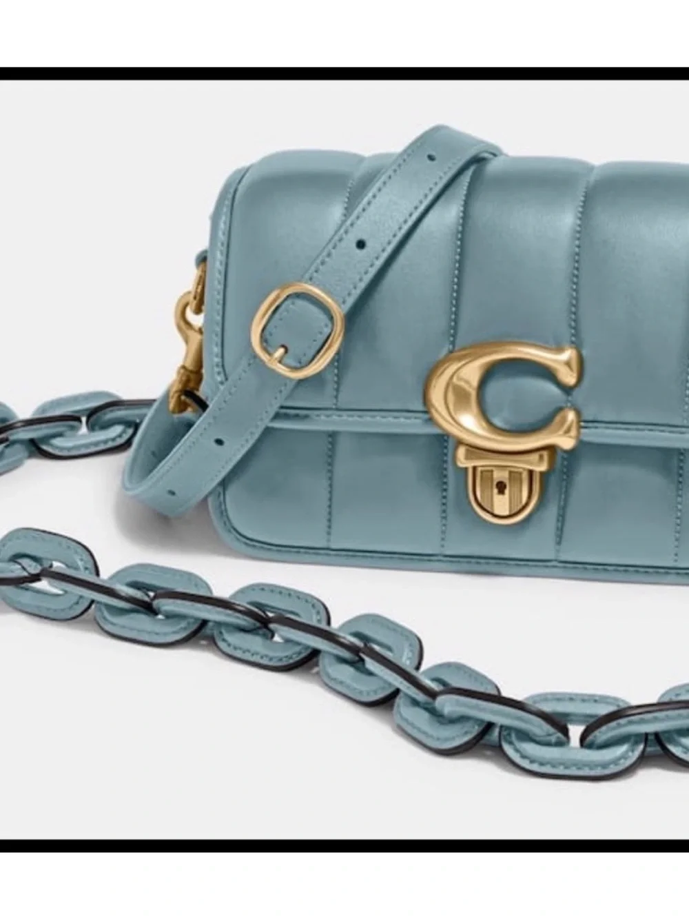 Coach Quilted Studio in Sage